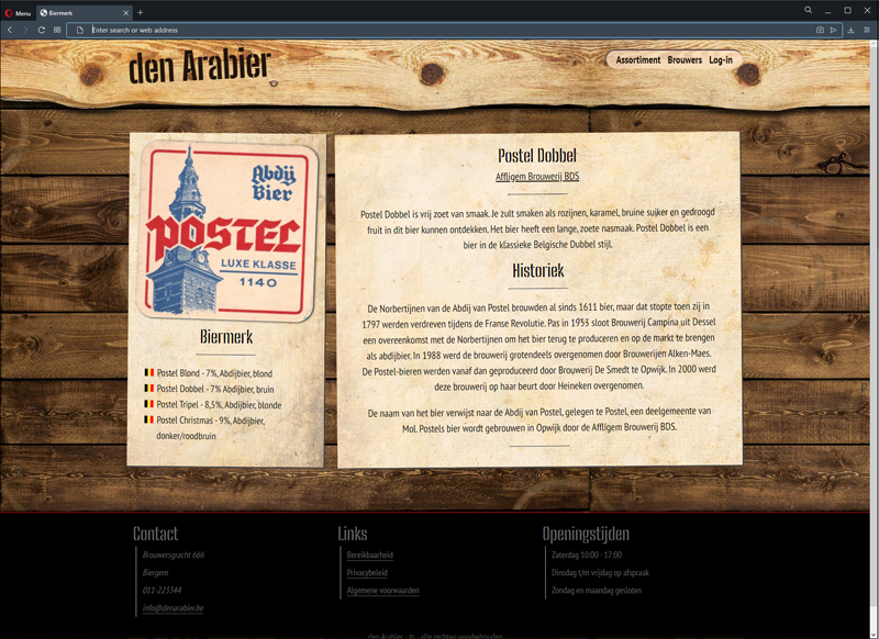 Bierwinkel website